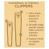 Equate Beauty Fingernail & Toenail Clippers, 2 Pack