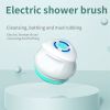 Electric Body Brush Set for Showering, Rechargeable Shower Brush for Body