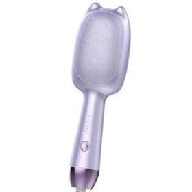 Hair Curling Wands With Anion; 320°F; 356°F; 392°F; 60 Minute Timed Shutdown; 3 Gear Temperature Regulation (Color: Purple)