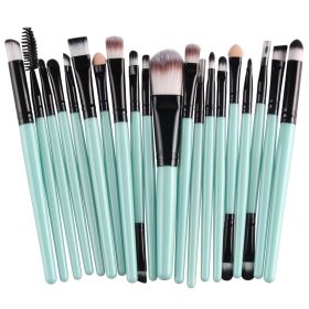 Maange MAANGE 20 PCs Makeup Brush Set Eye Shadow Brush Set Foundation Brush Beauty Tools (Handle Color: 5165LH)