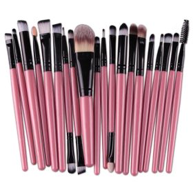 Maange MAANGE 20 PCs Makeup Brush Set Eye Shadow Brush Set Foundation Brush Beauty Tools (Handle Color: 5165FH)